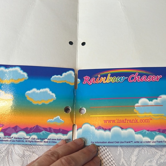 Vintage Lisa Frank Folder-rainbow horses - Picture 9 of 9